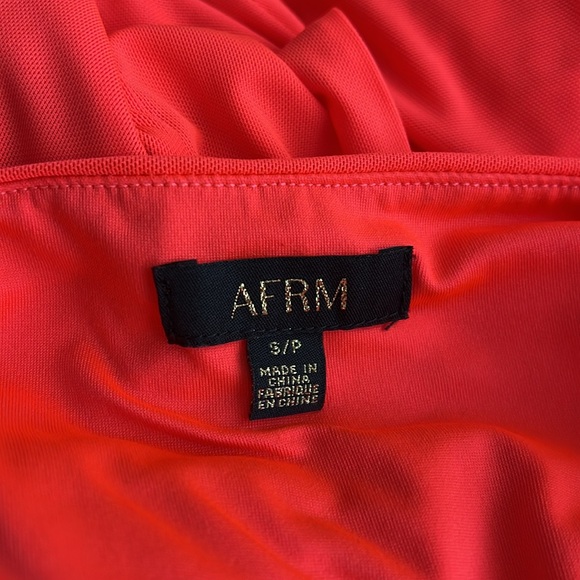 AFRM Halter Ruffle Maxi Dress - Picture 12 of 12